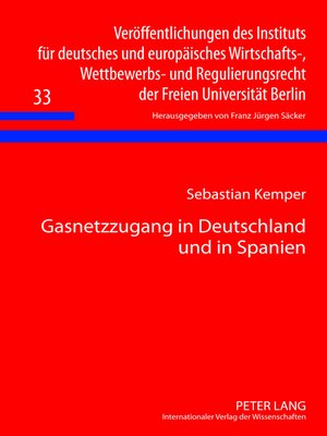 cover image of Gasnetzzugang in Deutschland und in Spanien